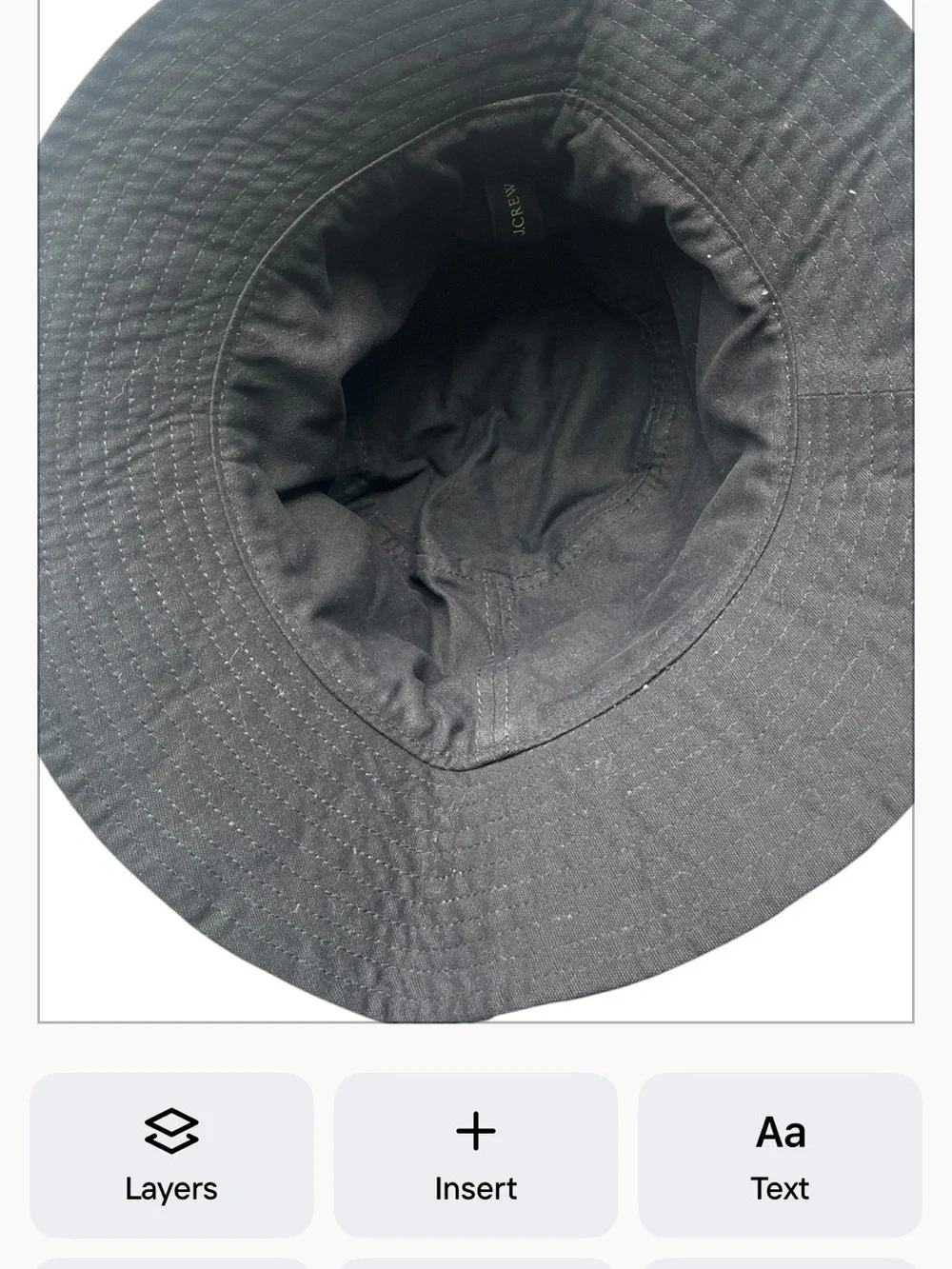 J Crew Zebra Bucket Hat - Stylish Animal Print Size S-M